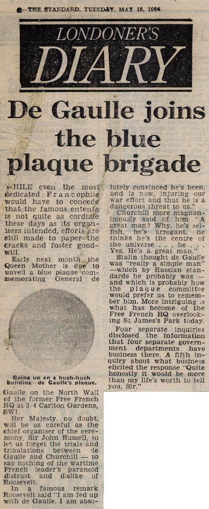 19840515 DE GAULLE BLUE PLAQUE CARLTON GARDENS FREE FRENCH ES.jpg